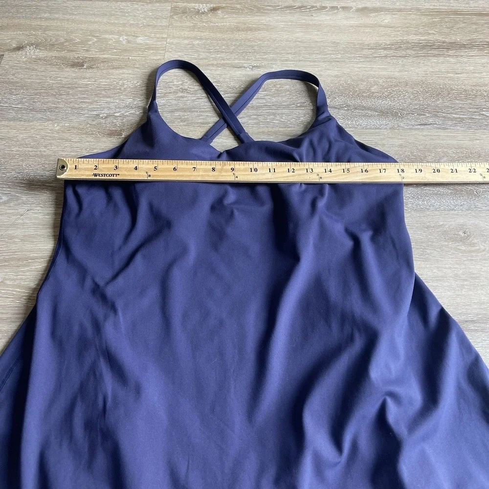 Halara SoftlyZero Plush Backless Easy Peezy Athletic Tank Dress XL Long NWT - Picture 4 of 10